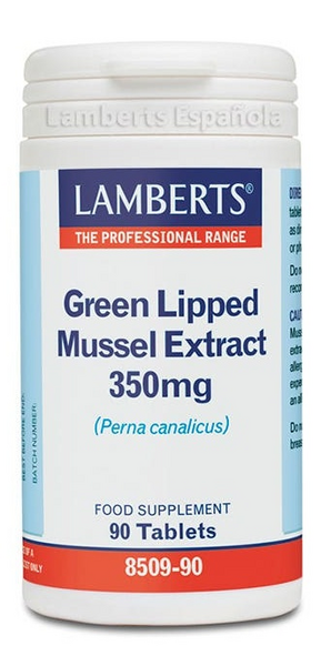 Lamberts Extracto de Mejillón de Labio Verde 350mg 90 comprimidos