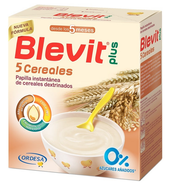 Blevit Plus 5 Cereales 600gr