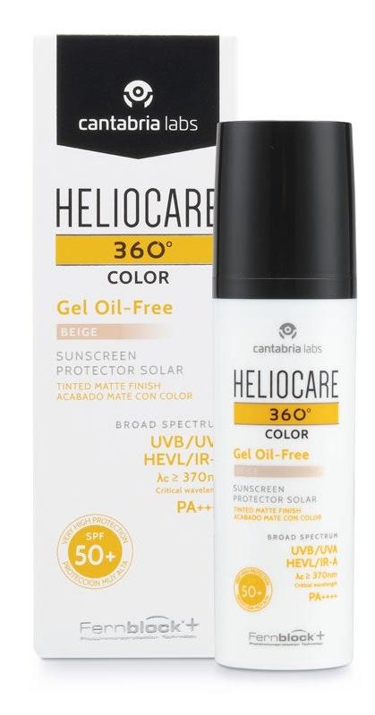 Thumbnail 1 de Heliocare 360 Gel Oil Free SPF50+ Beige 3x50 ml ☀️