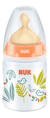 Nuk First Choice Biberón + Jungle Látex 0-6 meses Verde 150 ml