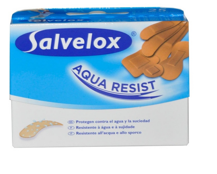 Salvelox Aqua Resist 25 Apósitos Surtidos