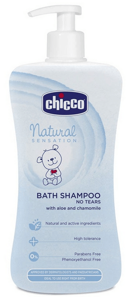 Chicco Natural Sensation Baño Champú Sin Lágrimas 500 ml