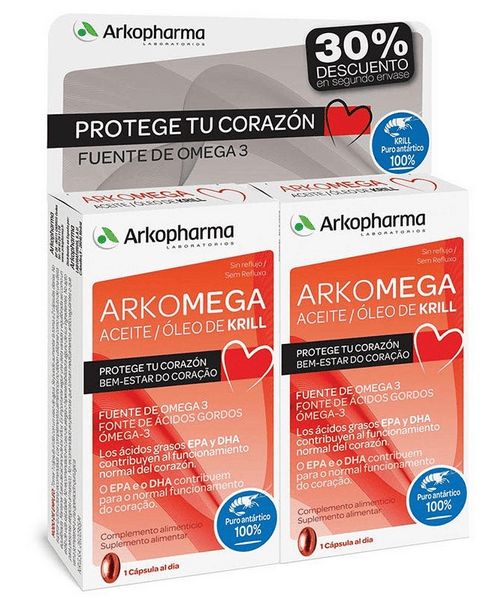 Arkopharma Aceite de Krill 15+15 Cápsulas