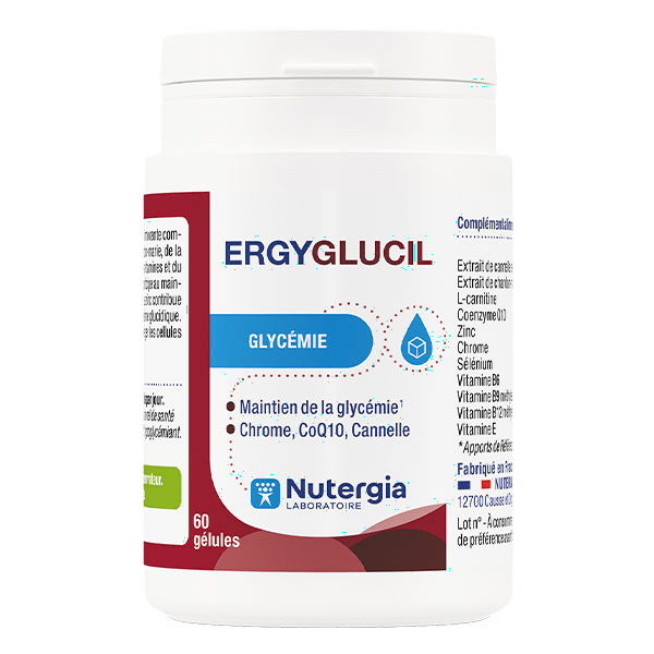 Ergyglucil Glycémie - 60 gélules 6