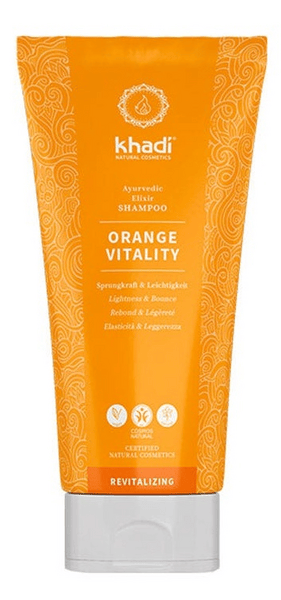 Khadi Champú Vitalidad Naranja 200 ml