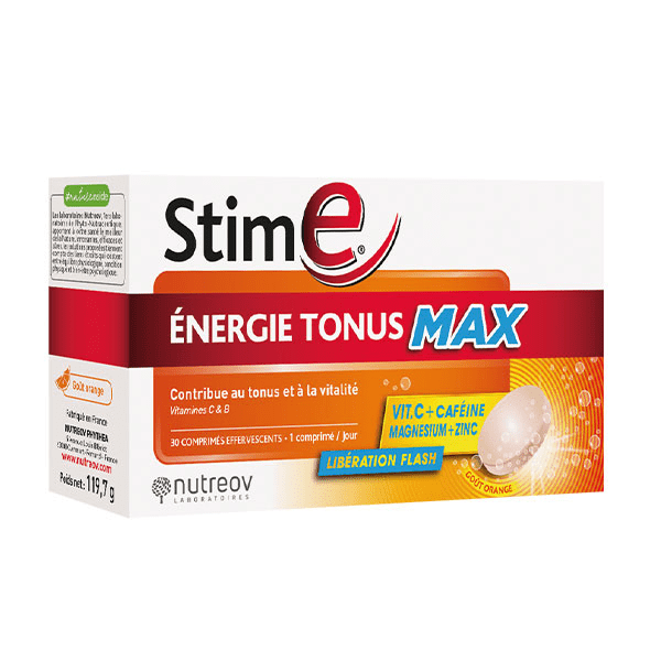 Stim E Energie Tonus Max - Boite 30 comprimés effervescents 3