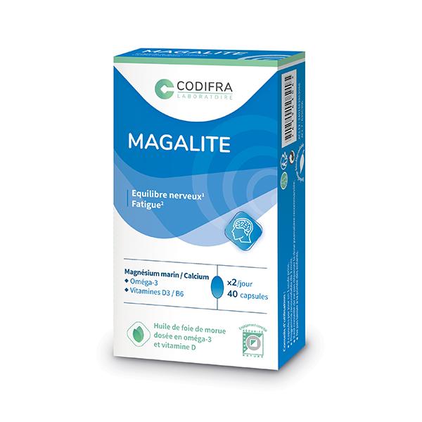 Magalite Stress et Fatigue 40 capsules 2