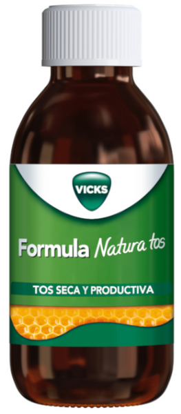 Vicks Formula Natura Tos Arabe Alivio 2en1 Miel 140 Ml