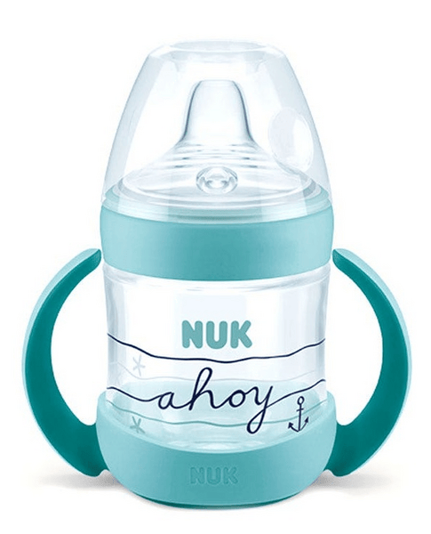 Nuk Biberón Nature Sense Silicona PP Entrenamiento  150 ml Azul