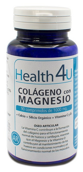 Pridaho H4U Colágeno con Magnesio 90 Comprimidos