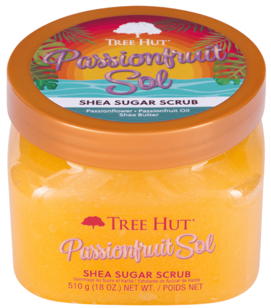 Tree Hut Exfoliante de Azúcar Passionfruit Sol 510 gr