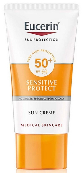 Eucerin Crema Solar Facial Sensitive Protect SPF50+ 50ml