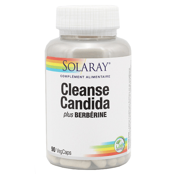 Cleanse Candida Plus Berberine 90 capsules végétales 2