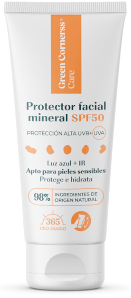 Green Cornerss Azul Care Protector Facial Mineral Spf50 50 Ml
