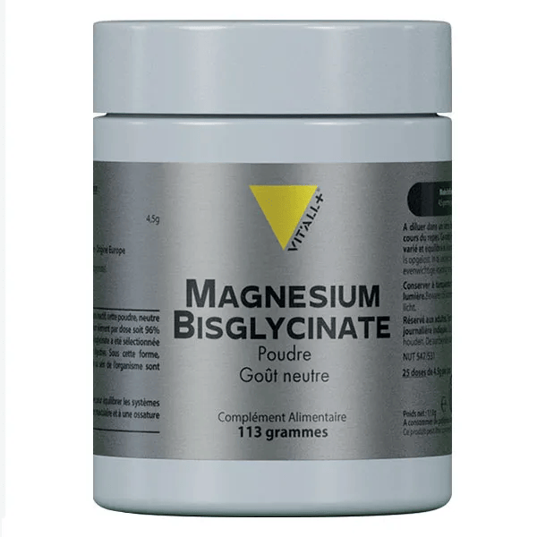 Magnésium Bisglycinate poudre 113 gr