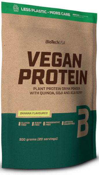 Biotech Usa Vegan Protein Plátano 500 Gr