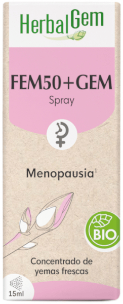 Herbalgem Fem50+Gem Menopausia Bio Spray 15 ml
