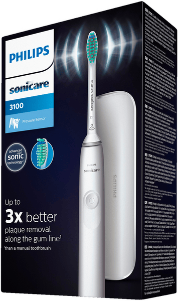 Philips 3100 Series - Cepillo Dental Eléctrico Sónico + Estuche De Viaje - Hx3673/13 - Imagen 4