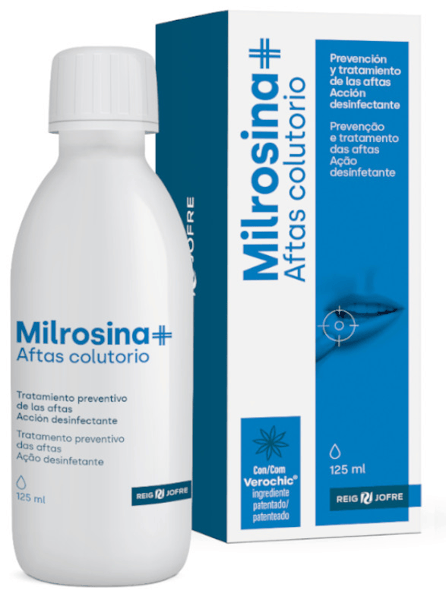 Reig Jofre Milrosina+ Aftas Colutorio 125 ml