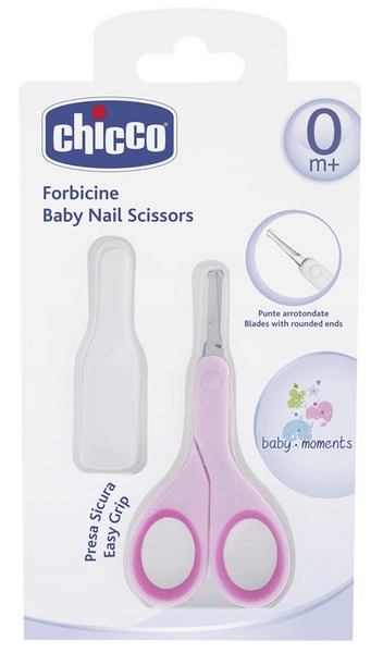 Chicco Tijeras con Protector Rosa