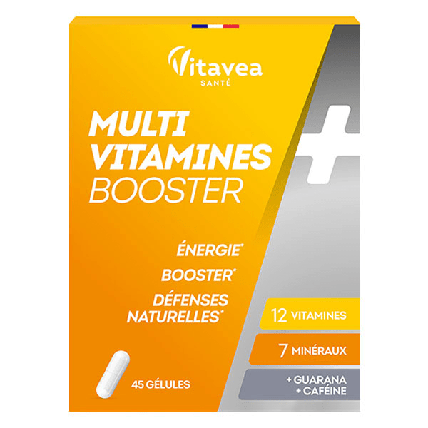 Multi Vitamines Booster Energie Défenses naturelles 45 gélules 4