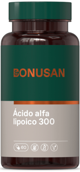 Bonusan Ácido Alfa Lipoico 300 60 Cápsulas
