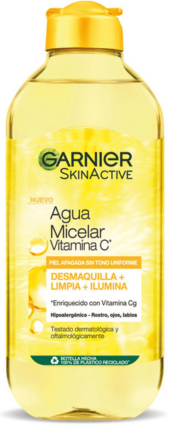 Garnier Skin Active Vitamina C Agua Micelar 400Ml - Imagen 4