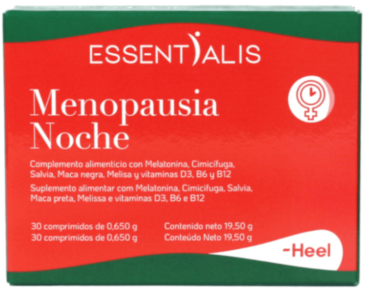 Essentialis Mujer Menopausia Noche 30Comp - Imagen 3
