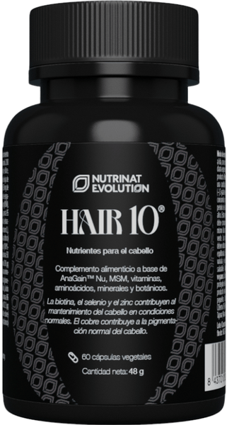 Nutrinat Evolution Hombre Hair10 60 Cápsulas Vegetales