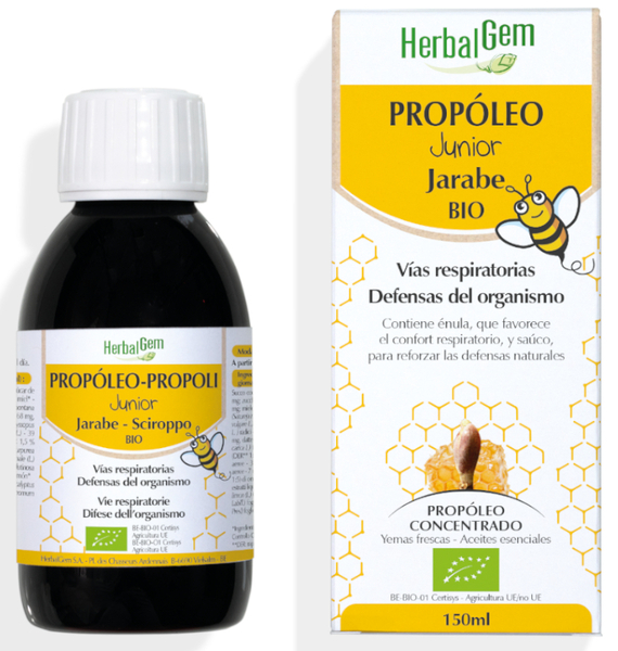 Herbalgem Propóleo Junior Jarabe Bio 150 Ml