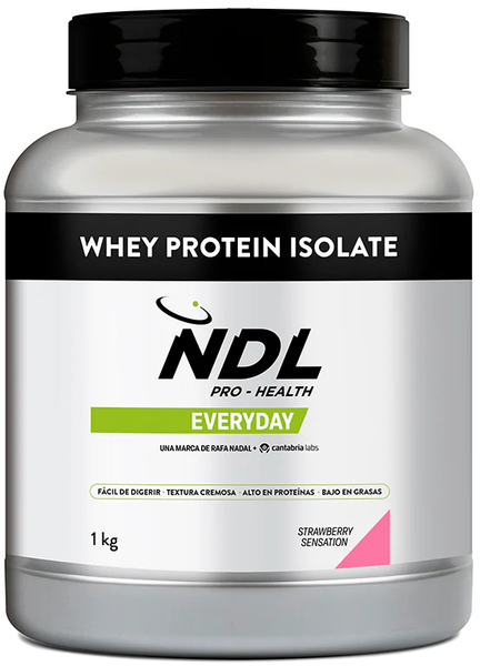 NDL Pro-Health Wey Proteína Isolada Fresa 1 Kg