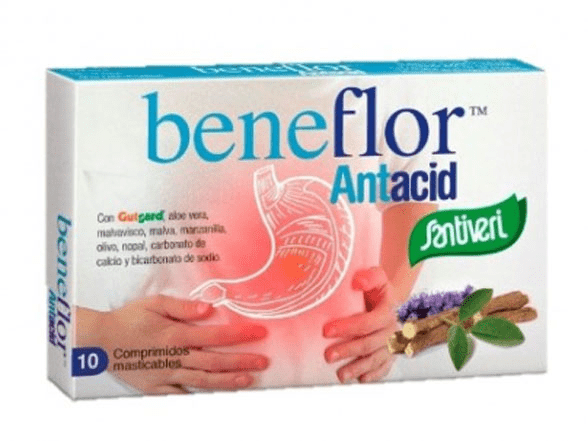 En Oferta Santiveri Beneflor Antacid 10 Comprimidos Masticables