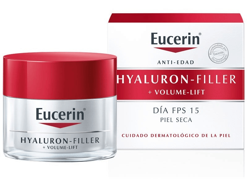 Eucerin Crema Hyaluron-Filler Volume-Lift Antiedad Piel Seca 50 Ml