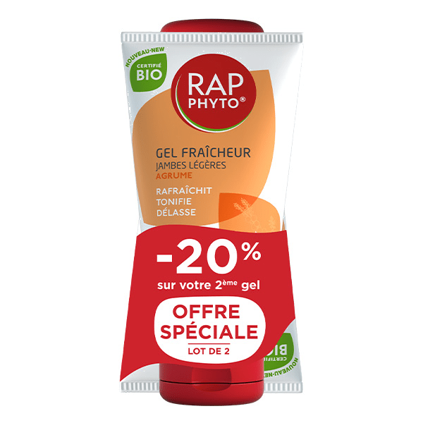 Gel Fraîcheur Agrume Lot de 2 x 150ml - Certifié Bio 2