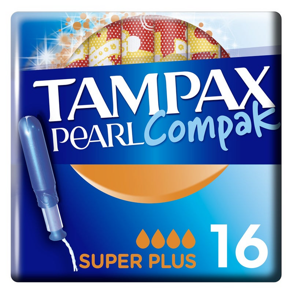 Tampax Pearl Compak Super Plus 16 Unidades