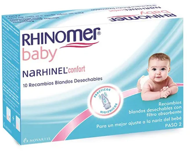 Rhinomer Baby Narhinel Confort Recambios 10uds