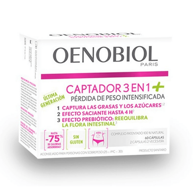 Oenobiol Captador 3 En 1 Plus 60 Comprimidos