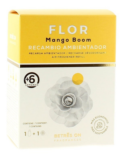 Betres ON Recambio Ambientador Flor Mango Boom