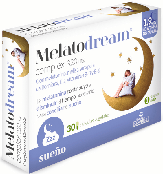 Nature Essential Melatodream 320Mg 30 Cápsulas Vegetales