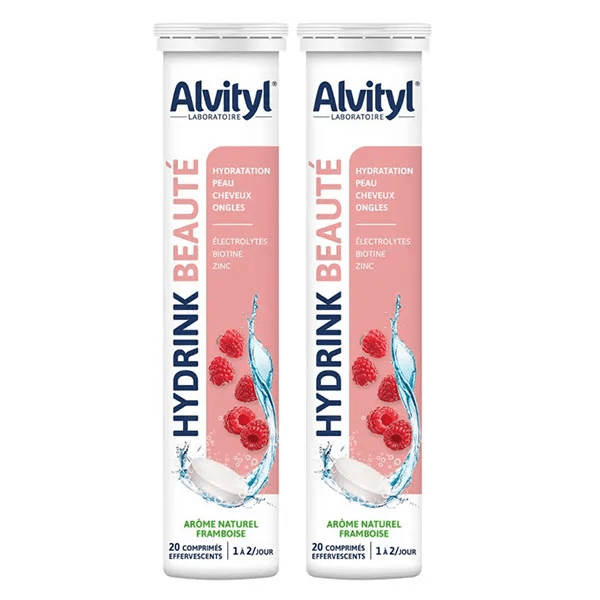 Pack Hydratation Beauté Lot de 2 x 20 comprimés effervescents
