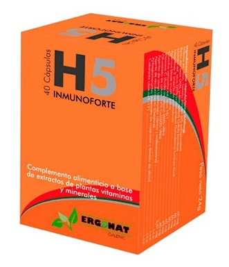 H5 Inmunoforte 40 Cápsulas