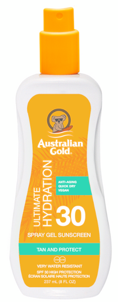 Australian Gold Gel Solar En Spray SPF30 237ml