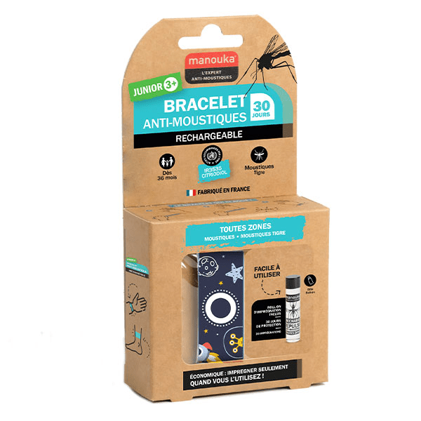 Bracelet Anti-moustiques Junior 3+ Motif Espace 3