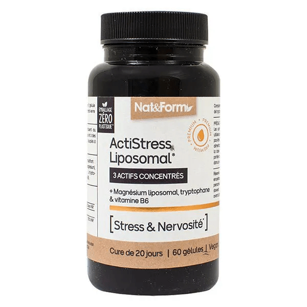 ActiStress Liposomal Stress et nervosité 60 gélules végétales 4