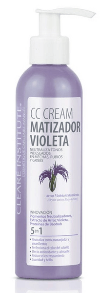 Clearé Institute Violeta Matizador Cc Cream 200 Ml - Imagen 2