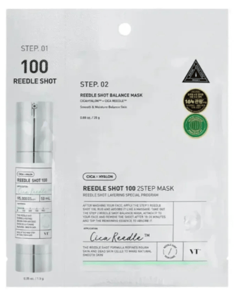 VT Cosmetics Reedle Shot 100 2 Step Mask 1 ud