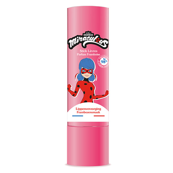 - Stick Lèvres Miraculous Ladybug Framboise 4g 3