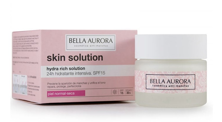 Bella Aurora Hydra Rich Solution Hidrata Y Unifica Textura Enriquecida 50ml