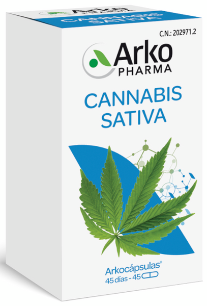 Arkocápsulas Cannabis Sativa 45 Cápsulas CBD