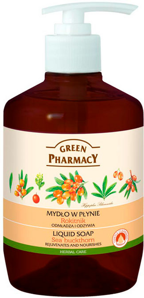 Greenpharmacy Jabón Líquido Con Espino Amarillo 465ml